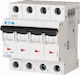 Eaton Αυτόματη Ασφάλεια 32A Τετραπολική AC 166500
