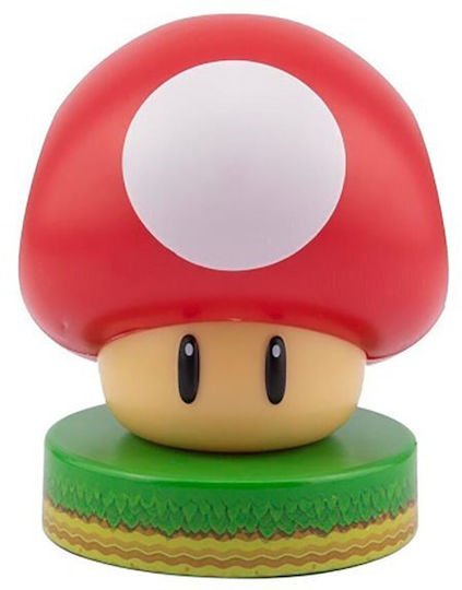Paladone Детско Декоративно Осветление Super Mushroom Icons Light Червен