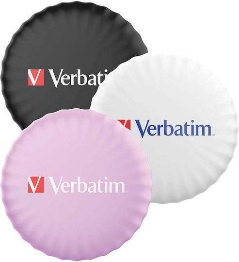 Verbatim My Finder Coin Apple Find My Tracker Black/White/Pink
