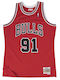 Chicago Bulls Dennis Rodman Мъжки Тениска Вид Баскетбол
