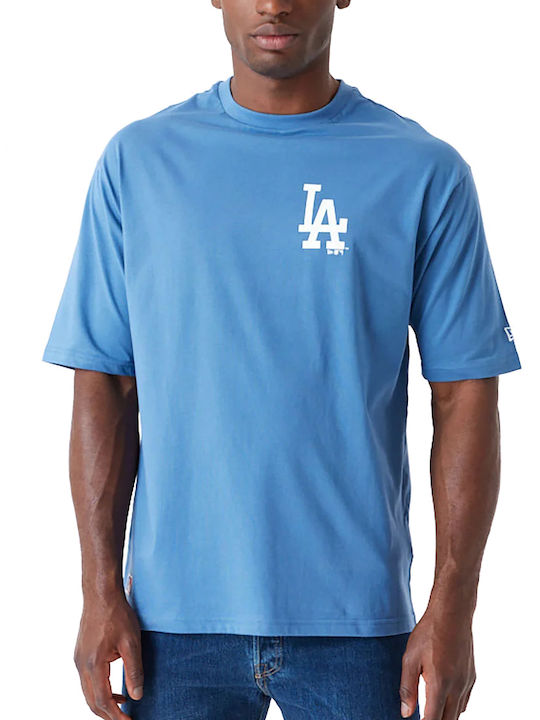 New Era La Dodgers Mlb World Series T-shirt Bărbătesc cu Mânecă Scurtă Blue