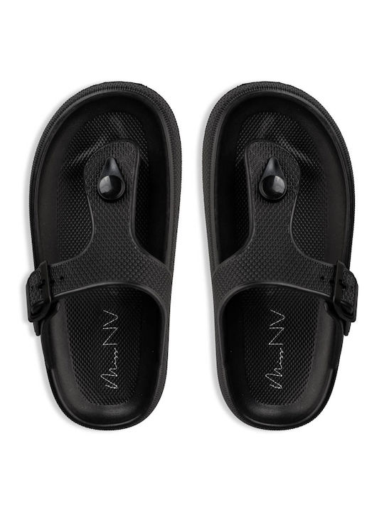 Envie Shoes Σαγιονάρες σε Μαύρο Χρώμα
