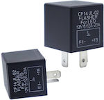 Car Flasher Led Relay 12 Volt Negative Connection 0.02a-20a Cf14 Jl-02 1 Piece