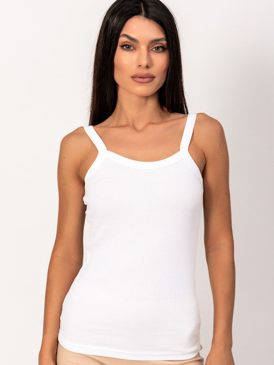 Kota Women's Cotton T-Shirt with Spaghetti Stra...