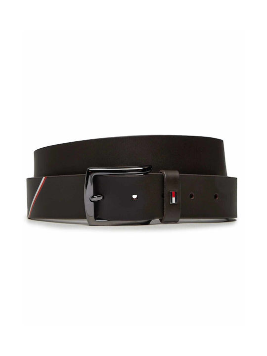 Tommy Hilfiger Men's Artificial Leather Belt Brown