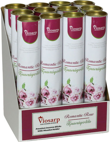 Viosarp Basis für Räucherstäbchen mit Rose Parfüm 30 Stück
