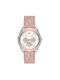 Michael Kors Watch with Pink Leather Strap