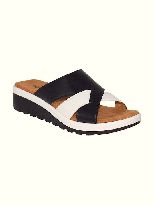 Sirena Leder Damen Flache Sandalen Anatomisch