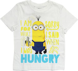 Minions Μπλούζα Λευκή Minions Μπλούζα Λευκή