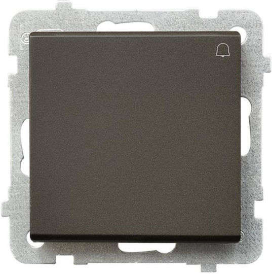 Ospel Механизъм за Бутон Bell в Кафяв Цвят ŁP-6R/m/40