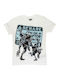 Παιδικό T-shirt Λευκό Jurassic World