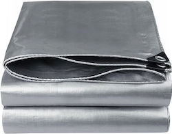 Grasher Αδιάβροχος Μουσαμάς 250gr/m² 3x2μ. Βαρέως Τύπου Γκρι
