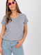 BFG Women's Blouse Gray