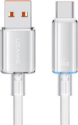 Usams US-SJ658 USB 2.0 USB-C männlich - USB-A 66W 1.2m (SJ658USB02) Usams US-SJ658 USB 2.0 USB-C männlich - USB-A 66W 1.2m (SJ658USB02)