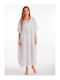 Rima Beachwear Women's Caftan Beachwear White