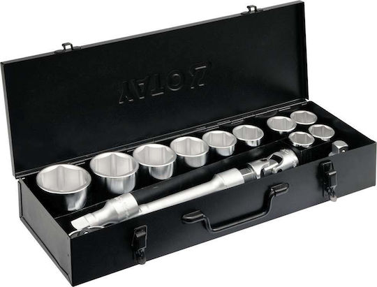 Yato Ratschen- & Steckschlüssel-Sets 3\4" 15Stück