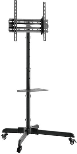Sbox FS-224-2 Стойка за телевизор Стенен до 55" и 35кг Сребрист