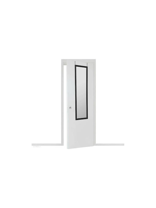 Atmosphera Wall Mirror Full Length with Black Plastic Frame 125.5x35.5cm 1pcs