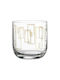 Capolavoro Set Gläser Whiskey aus Kristall 330ml 6Stück