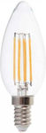 LED Bulb 8W for Socket E14 Warm White