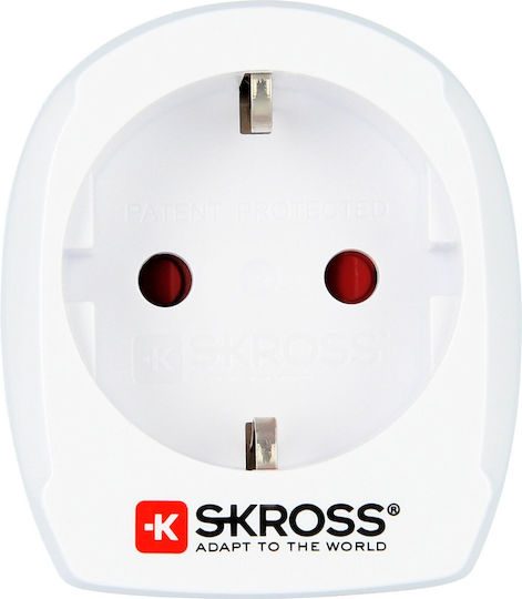 Skross Αντάπτορας Πρίζας από Universal σε Universal