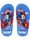 Kinder Flip-Flops Mickey Blau Mickey Mouse Surf