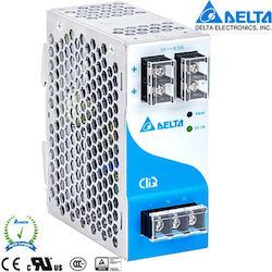 Delta Τροφοδοτικό Ράγας με Έξοδο 12V και Ισχύ 100W 8.33A