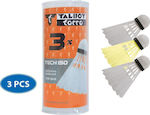 Talbot Torro Tech Badminton Shuttlecocks 3pcs