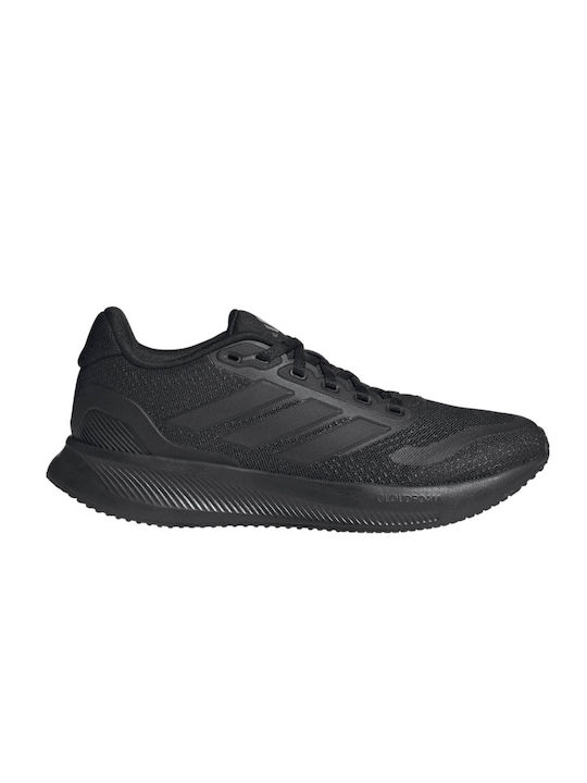 Adidas Αthletische Kinderschuhe Laufen Runfalcon 5 J Schwarz