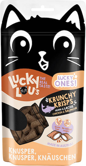 Lucky Lou Lucky Ones Krunchy Krisps Κοτόπουλο & Σολομός 60gr 60gr