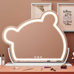 Lighted Makeup Mirror Hollywood 50x50cm