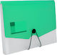 Salko Papier Akkordeonmappe A4 13 Taschen Grün ...