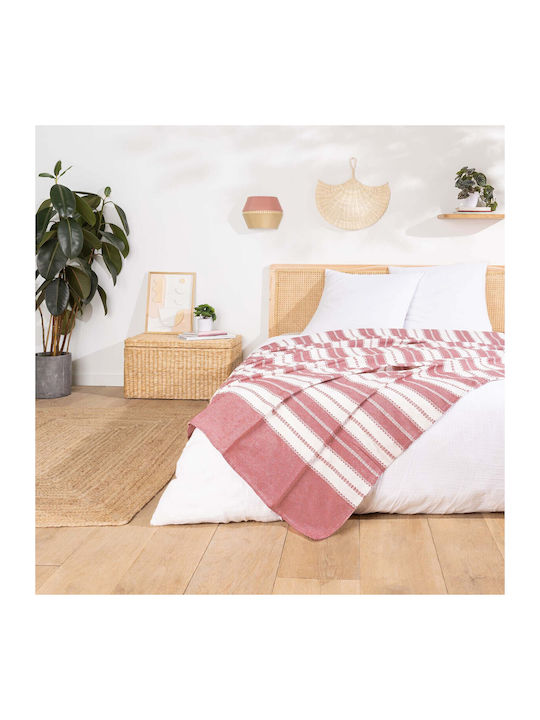 Douceur d'Intérieur Ριχτάρι Πολυθρόνας 180x220εκ. Κόκκινο
