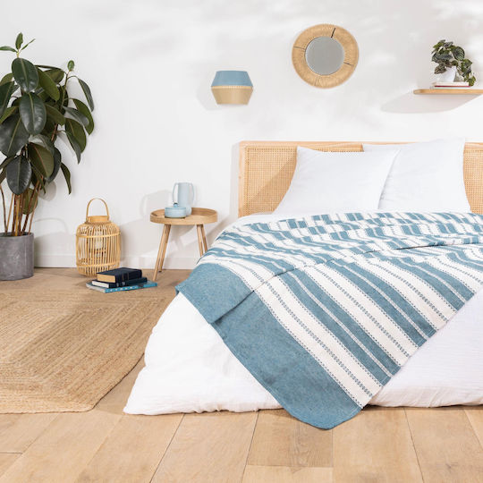 Douceur d'Intérieur Διθέσιου Καναπέ Π220xΜ240cm Μπλε Douceur d'Intérieur Διθέσιου Καναπέ Π220xΜ240cm Μπλε