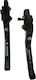 NSRacing Set of Motorcycle Brake/Clutch Levers Flexible Adjustable for Ducati Monster Black 25001429-3