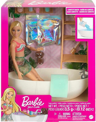 Mattel Confetti Bath Playset Doll Set