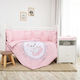 Lorelli Set Für Krippe Trend Pink 6Stück