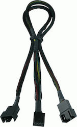 Gelid 3-pin 4-pin X2 0.35 M Negru Ca-pwm-01