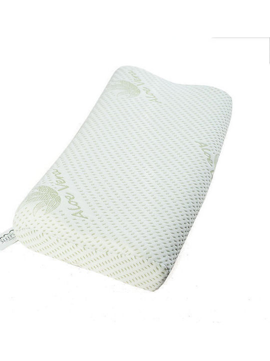 Alpha Foam Smile Μαξιλάρι Ύπνου Memory Foam Ανατομικό 60x35x13cm