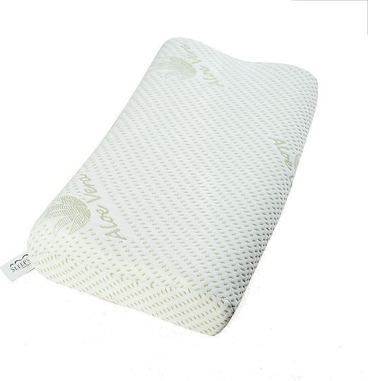 Alpha Foam Smile Възглавница за Спане Мемори Пяна Анатомична 60x35x13см