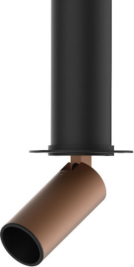 VK Lighting Single LED Warm White Spot in Bronze Color