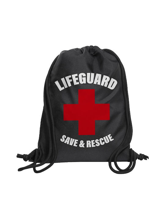 Koupakoupa Lifeguard Save & Rescue Gym Backpack Black