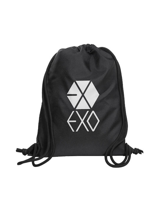 Koupakoupa Exo Band Korea Gym Backpack Black