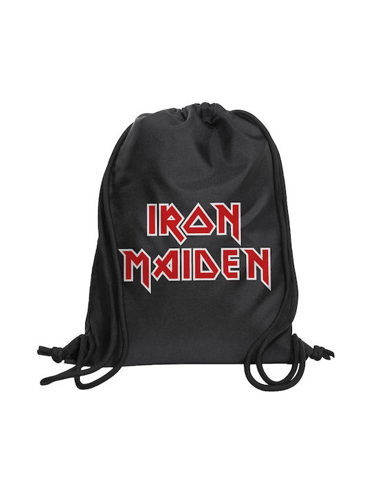 Koupakoupa Iron Maiden Geantă Înapoi Sala de sport Negru