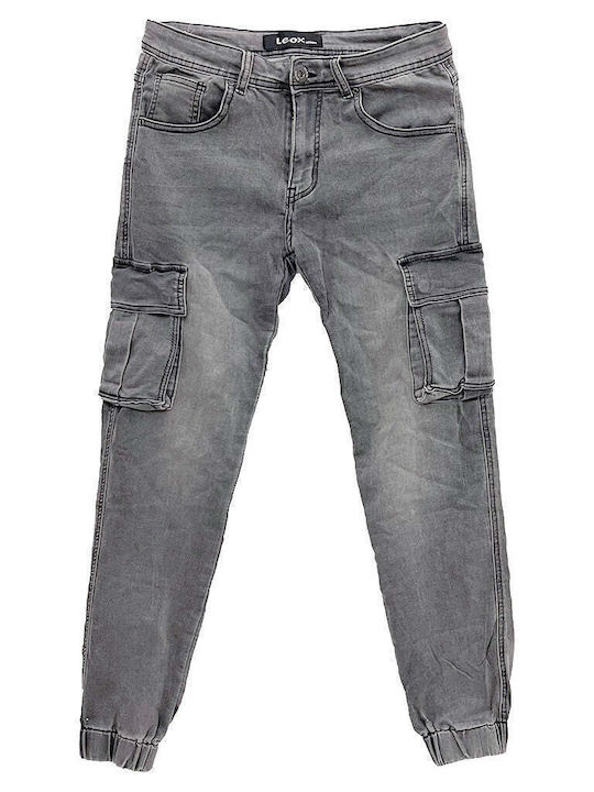 Ustyle Men's Jeans Pants Grey