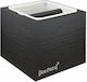 Joe Frex Knock Box Container from Wooden and Plastic 14x14x14cm Black