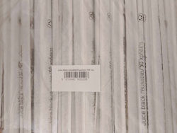 Καλαμακια Xymoy 7mm Reusable Μαυρα 500αδα