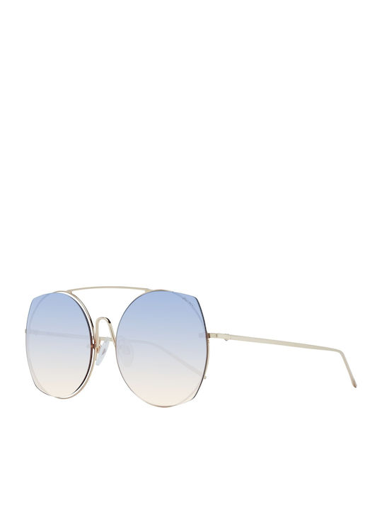 Ana Hickmann Women's Sunglasses with Gold Metal...