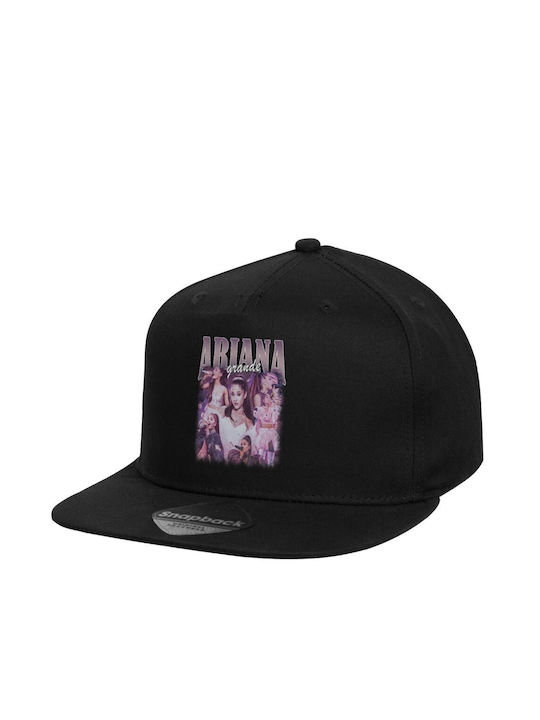 Beechfield Kids' Hat Jockey Fabric Ariana Grande Black