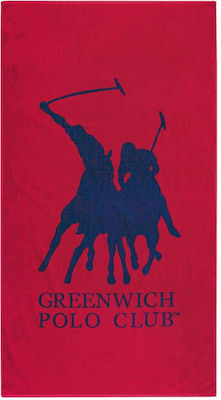 Greenwich Polo Club Strandtuch 90x170 Rot 3595